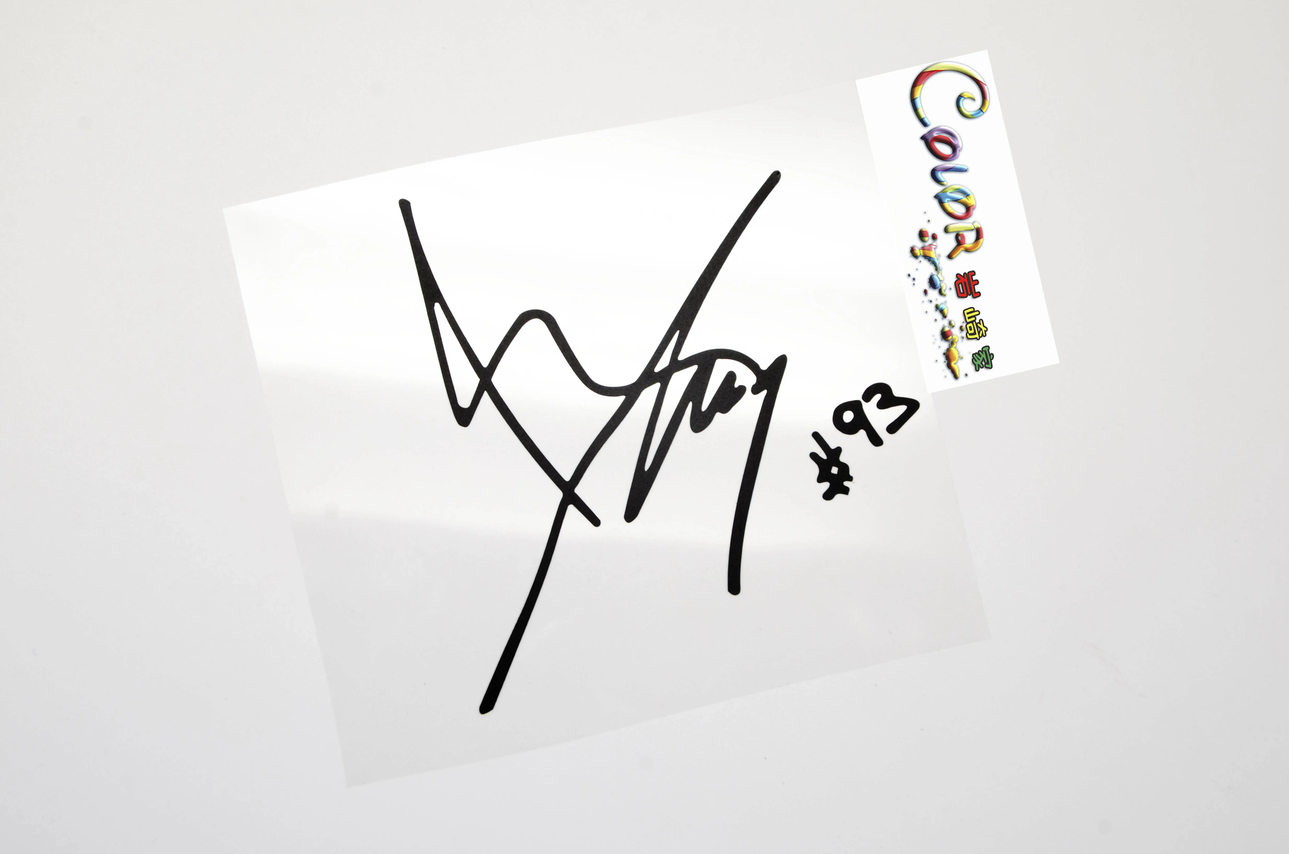 

SHOEI Marquis Signature Reflective stickers reflect sticker Rossi Soleluna movistar semakn Motorcycle bombas 10.5*11cm