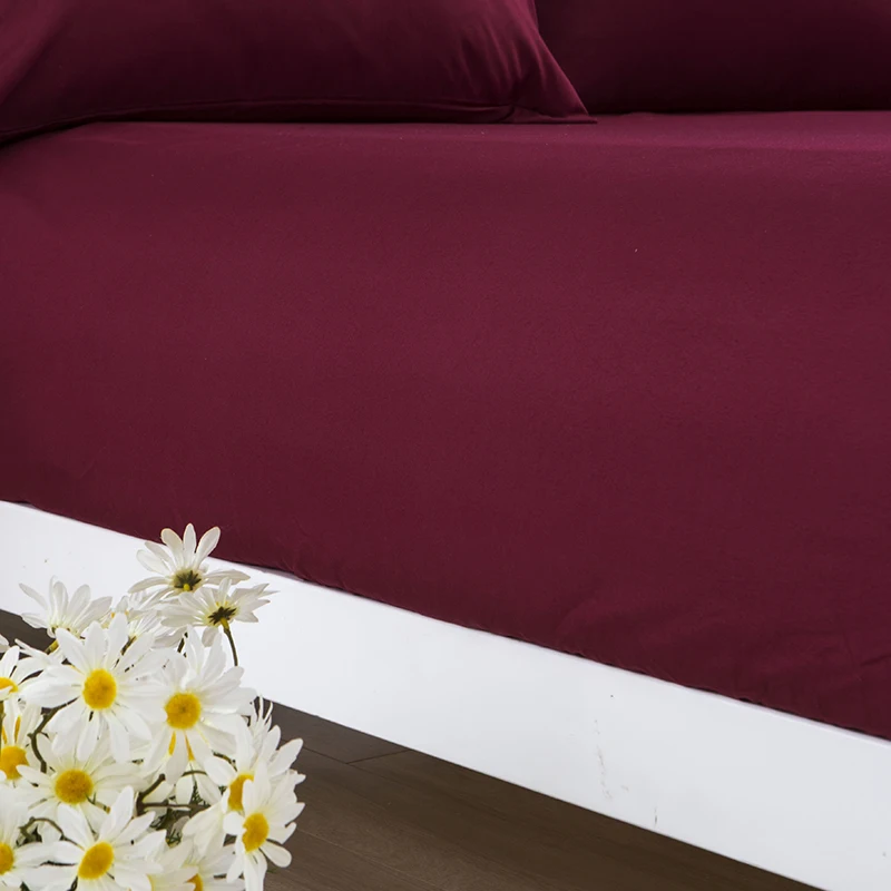 linen bed sheet