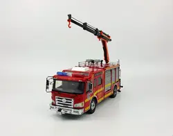 Редкий сплав модель подарок 1:43 оригинальный Китай FAW город спасения пожарная машина транспортных средств литая игрушка Коллекция