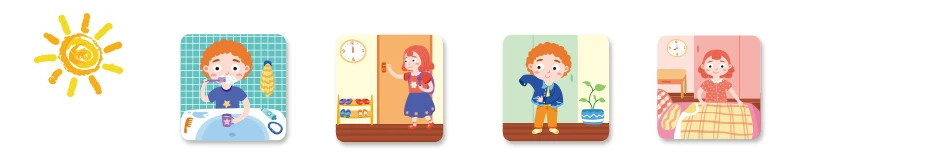 Magnetic Behavior Reward Responsibility Activity Target Chart Calendar Schedules Growth Time Record Board for Children Decor_12
