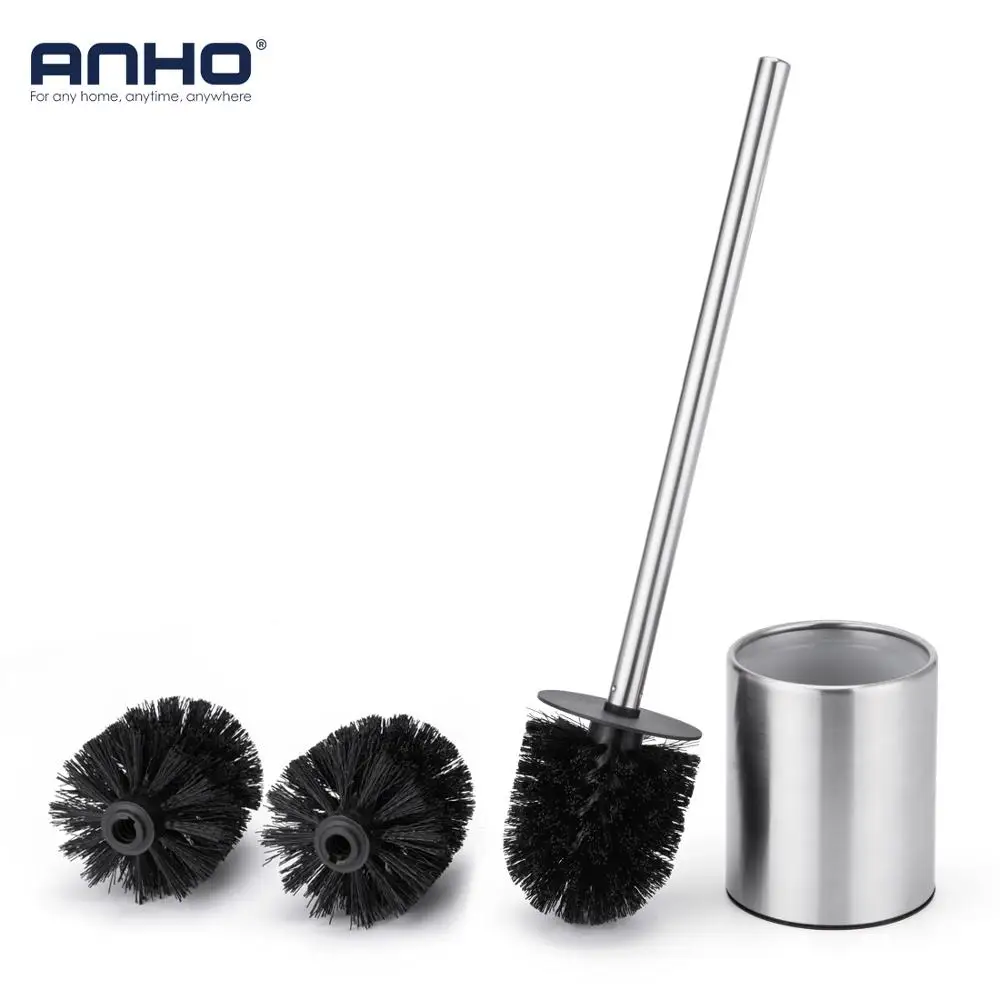 Preise Wc Pinsel Set Edelstahl Bad Schüssel Pinsel Halter Mit 2 Köpfe WC Reinigung Lagerung Basis Hause reiniger Zubehör