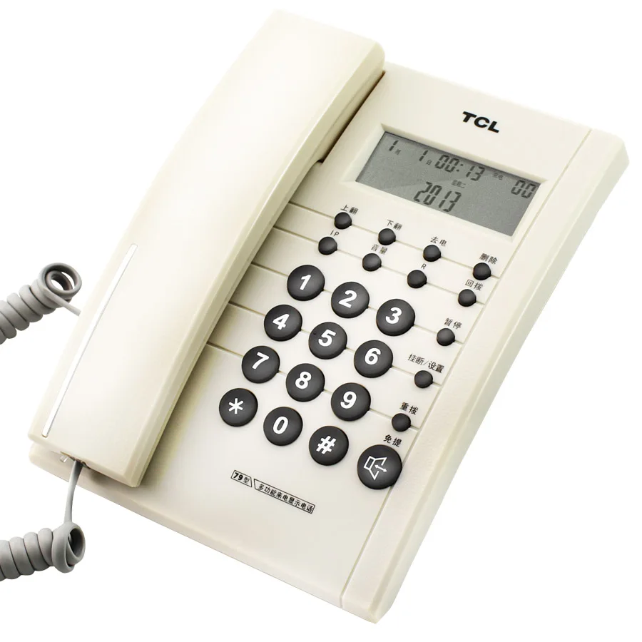 Купить Телефон стационарный громкой caller id ip параметры для батареи ...