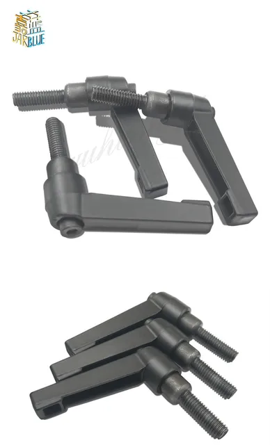 送料無料 日本 2 クランプレバー機械調節可能なハンドル M6/M8/M10/M12 個 接合金具