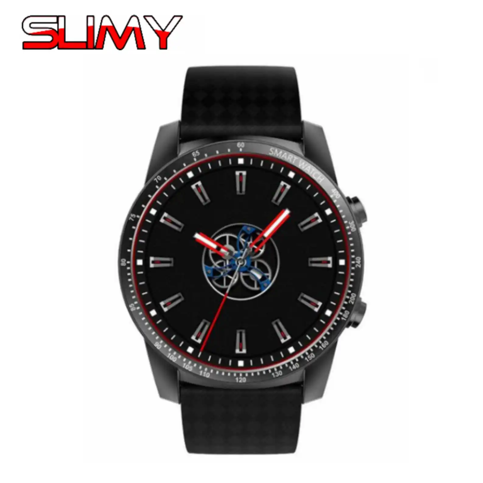 

Slimy Android 5.1 Heart Rate Smart Watch KW99 MTK6580 Support 3G WIFI GPS Nano SIM Card Smartwatch with 400*400 Wristwatch