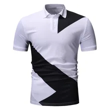 3XL брендовая мужская рубашка поло с коротким рукавом из кусков, приталенная Мужская рубашка Tommis с белым отворотом, летние футболки поло, топы, одежда