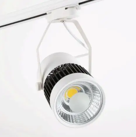 

Free Shipping COB 30W AC85-265V Led Track light Track aluminum Ceiling Rail Track lighting Spot Rail light Warm Cold White