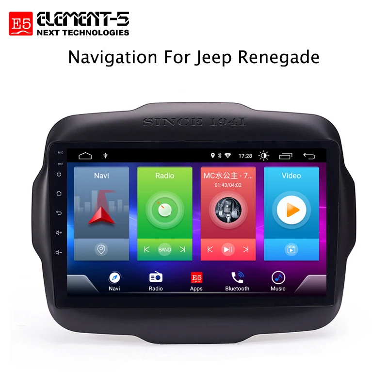 Sale Car Android 8.1 Multimedia Player for JEEP Renegade 2016-2018 GPS Navigation Device bluetooth steering wheel control support 1 Sale Car Android 8.1 Multimedia Player for JEEP Renegade 2016-2018 GPS Navigation Device bluetooth steering wheel control support 1