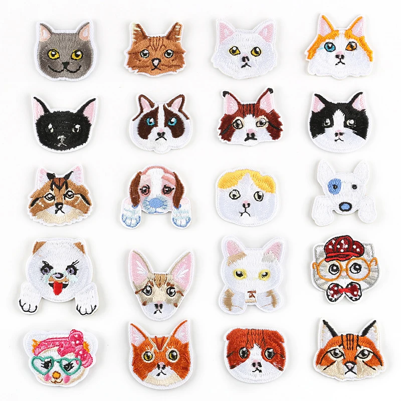 

Baby's Clothing Cat Backpack Decoration Cartoon Cute 1PC Iron On High Quality Popular Clothes Patch Hot Sale Dog Small Applique