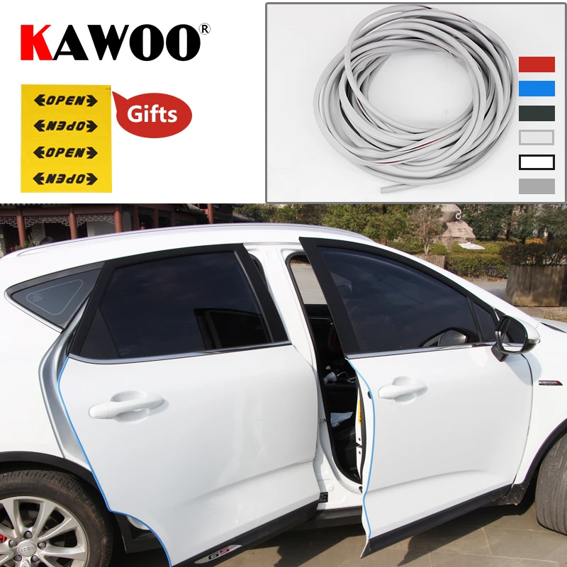 Автомобильные щетки kawoo для двери с боковым краем Защита от царапин наклейка Nissan