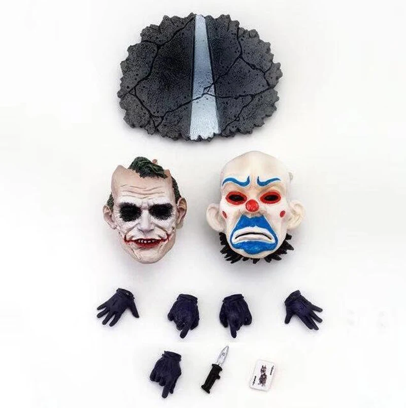The Dark Knight Batman Movie The Joker Bane Catwoman Figure Movable Eyes Joint Collectible Model Toys PVC Action Figures Doll (28)