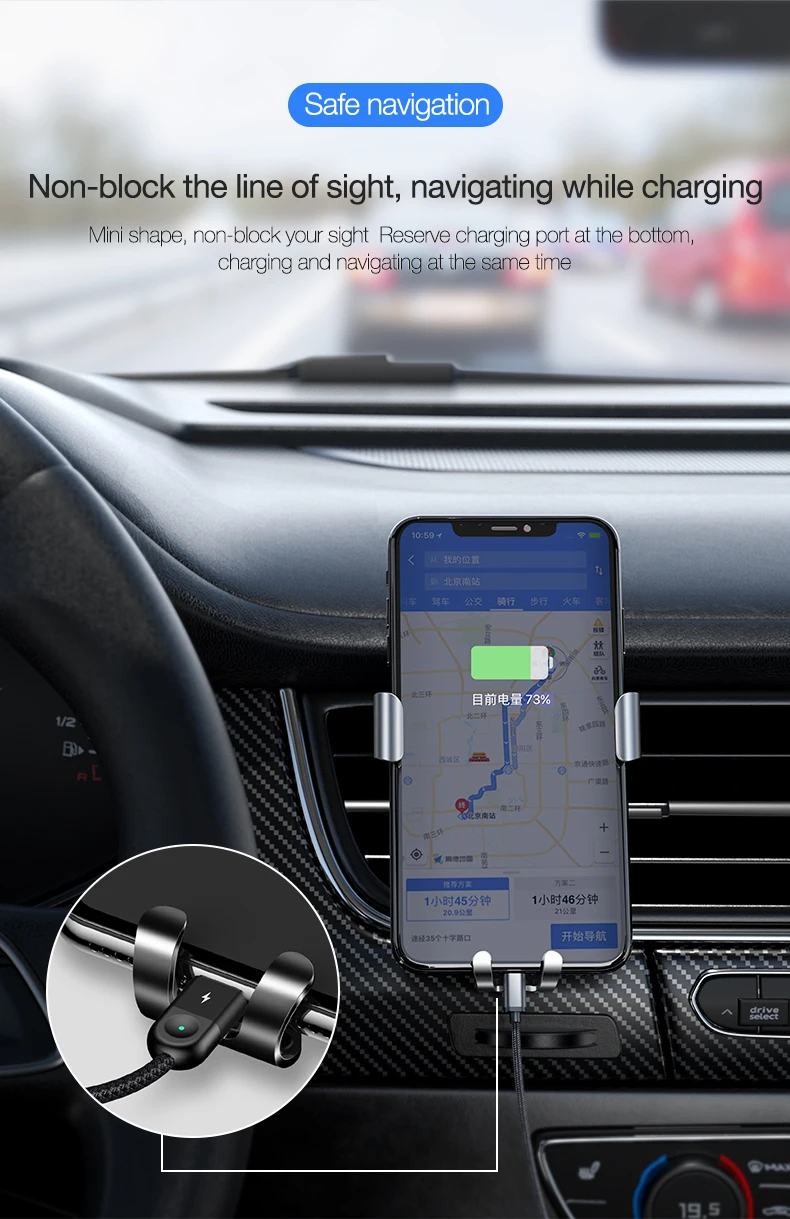 Garvity Car Phone Holder For iPhone Xiaomi Huawei Samsung (16)
