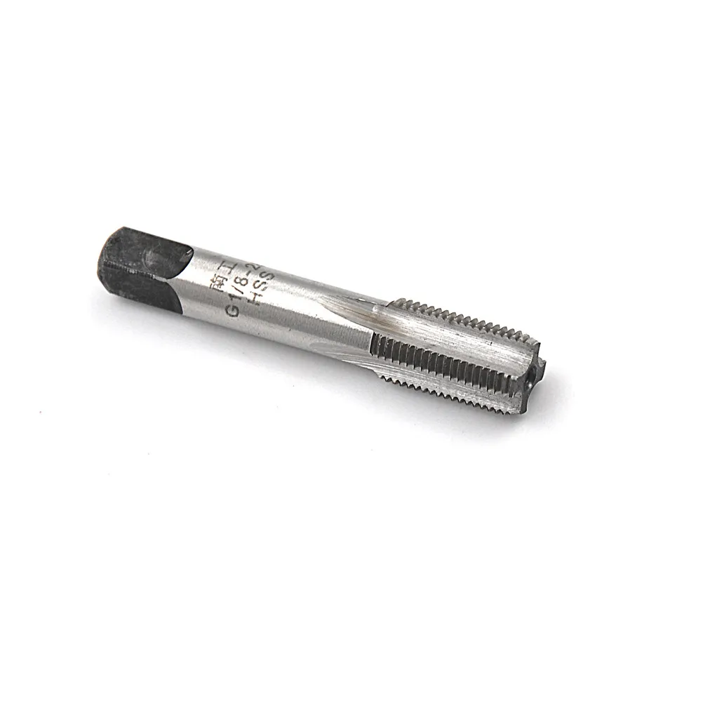 

70mm HSS 55 Degree G1/8"-28 HSS BSP Parallel British Standard Pipe Tap Hss MachineTaps 3/8"-18 NPT Taper Pipe Tap