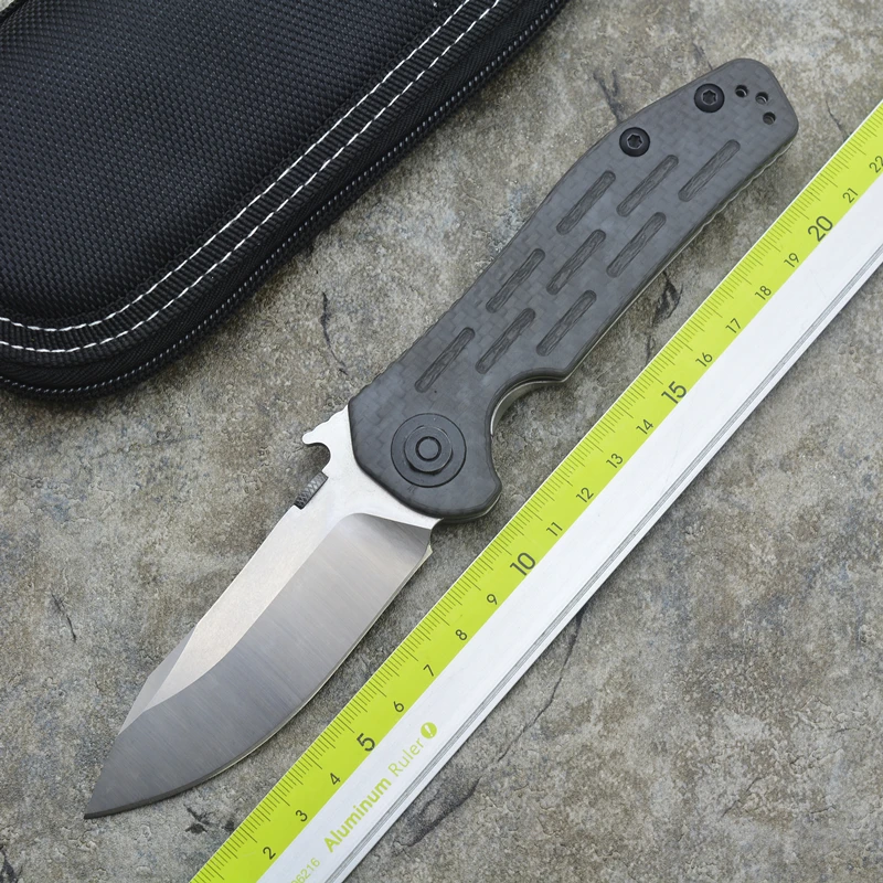 ZT0630 Fold Folding Knife D2 Blade carbon fiber + Titanium Alloy Handle Camping Outdoor Multipurpose Hunting EDC Tool ZT0630 Fold Folding Knife D2 Blade carbon fiber + Titanium Alloy Handle Camping Outdoor Multipurpose Hunting EDC Tool