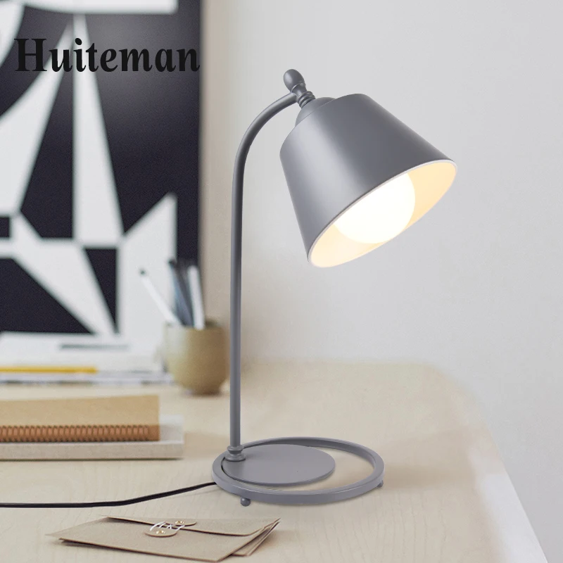 

Nordic modern table lamps for living room Table Light Creative bedside lamp study Eye-Protection learning desk Reading lamp E27