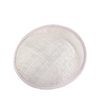 

Sinamay Fascinator Base 2018 gray or 17 Colors 20 CM Church hats make women party wedding royal headwear hats accessories