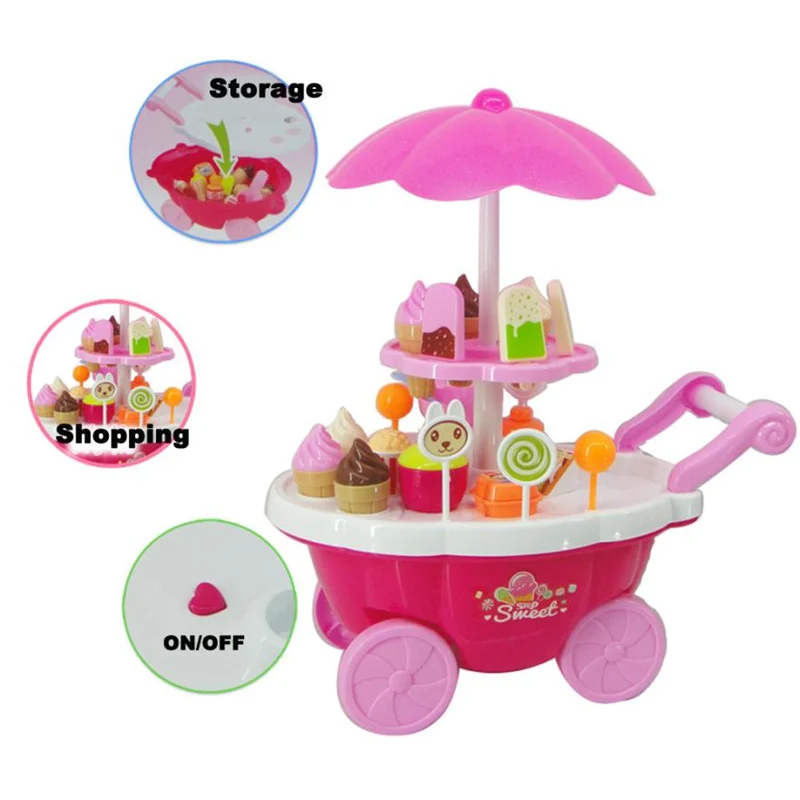 carritos de helados de juguete