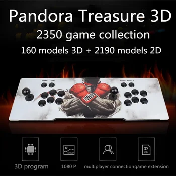 

2650 in 1 Pandora Game Box 3D Retro Joystick Gamepad Desk Handle Home Fighting For Video Game Console