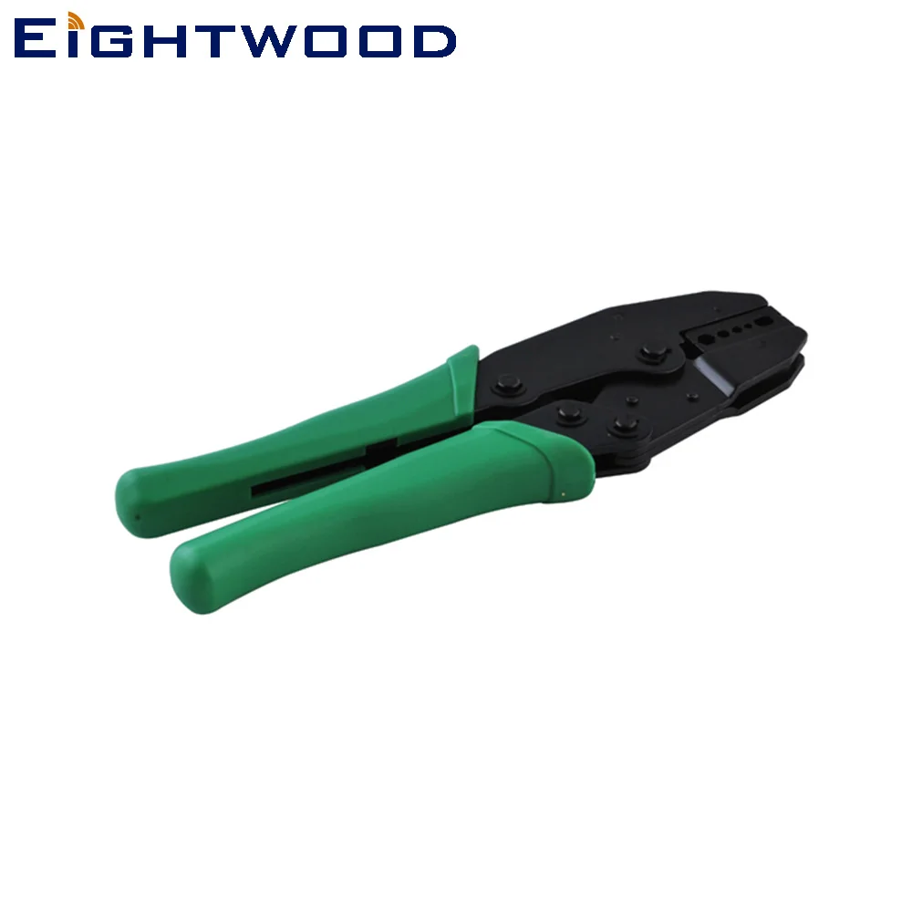 Eightwood обжимной инструмент, ОБЖИМНАЯ головка для RG178 RG316 RG174 LMR100 RG58 LMR195 коаксиальный кабель зеленый
