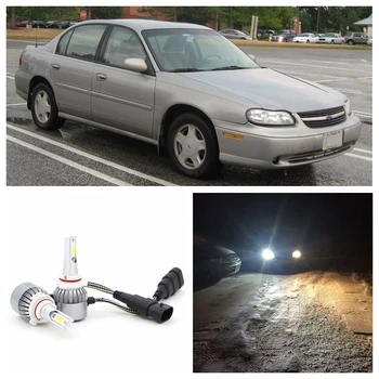 

Edislight 72W 7600LM 9006 HB4 LED Headlight Kit Low Beam Bulbs For 1997-2003 Chevy Chevrolet Malibu White Car Light Headlamp