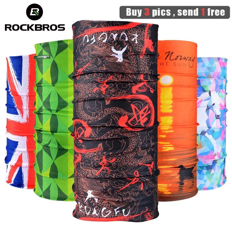 ROCKBROS الصيف الرياضة في الهواء الطلق وشاح الدراجة دراجة معدات أغطية الرأس سلس ركوب الرقبة قناع الدراجة السحر الدراجات عقال باندانا ROCKBROS الصيف الرياضة في الهواء الطلق وشاح الدراجة دراجة معدات أغطية الرأس سلس ركوب الرقبة قناع الدراجة السحر الدراجات عقال باندانا