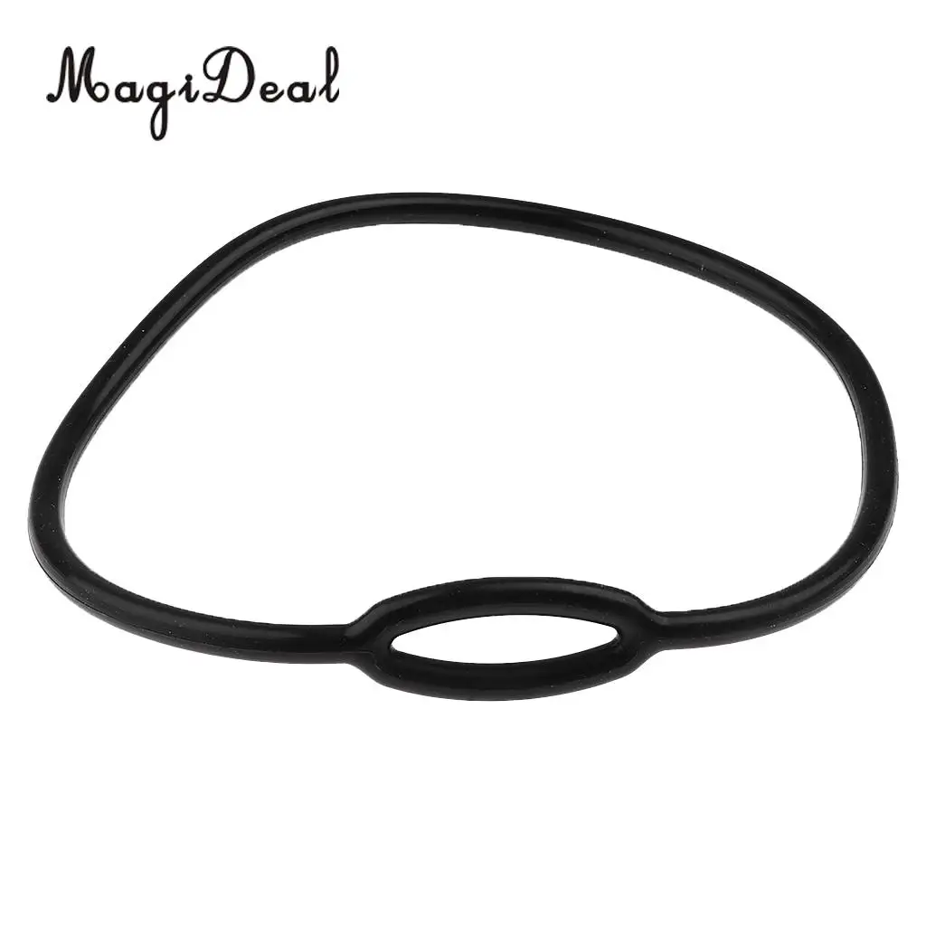MagiDeal Scuba Diving Dive Silicone Regulator Necklace Holder Accessories 72cm Yellow/62cm Black