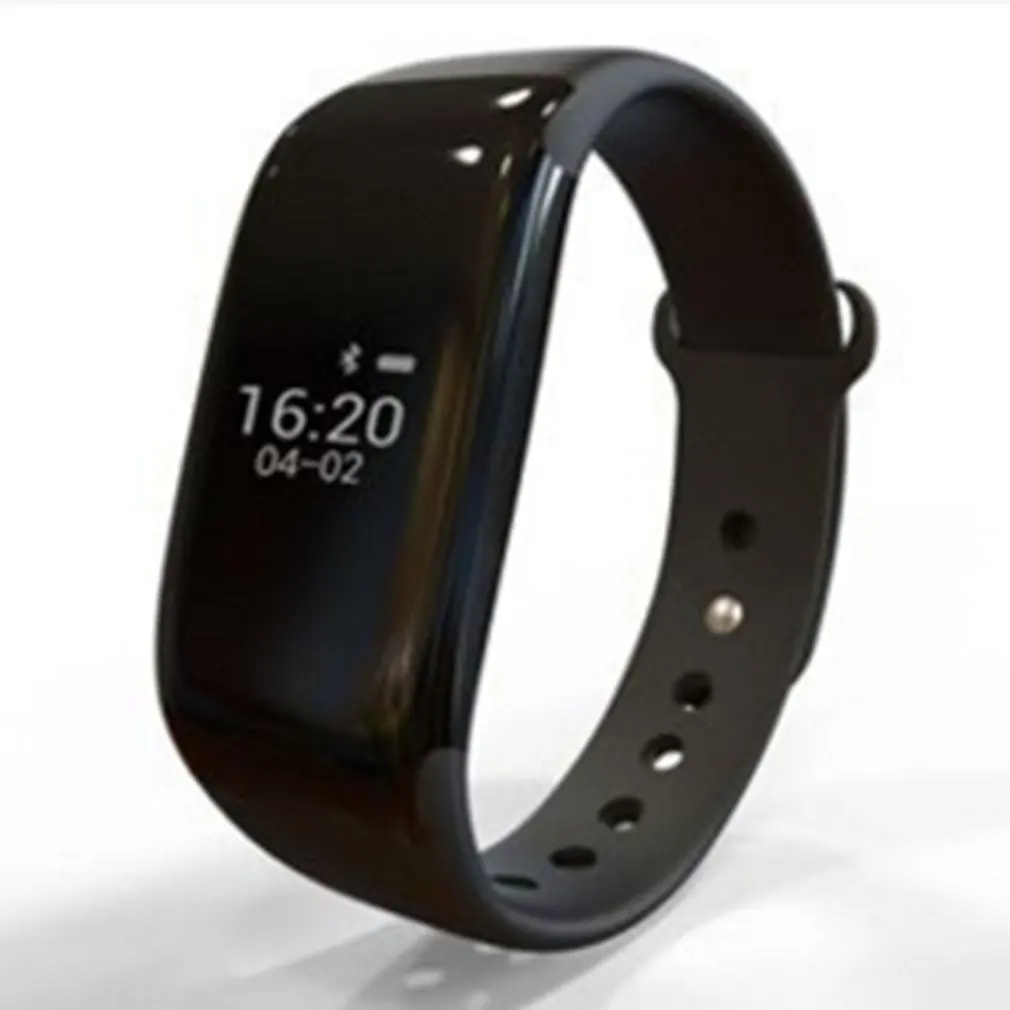 

Bluetooth Smartband Heart Rate Monitor Waterproof Sleep Monitor Pedometer Fitness Tracker Anti-lost Sport Wristband