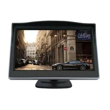5 дюймов Автомобильный hd-дисплей TFT ЖК дисплей экран HD цифровой заднего вида автомобиля камера Поддержка VCD/DVD gps