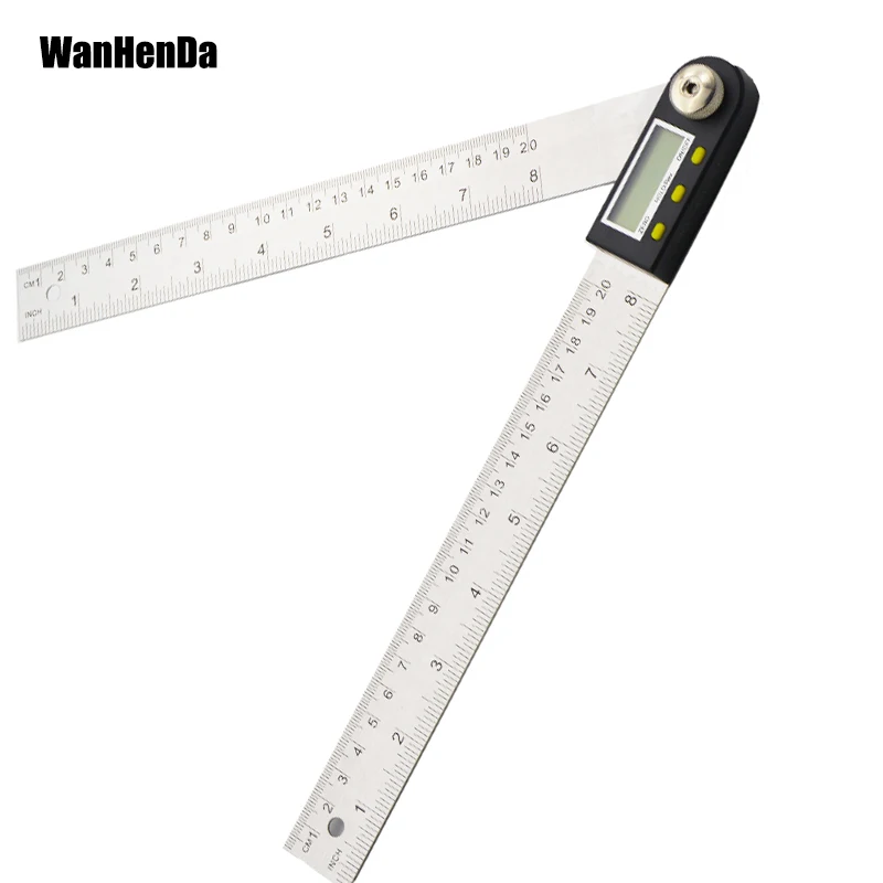  200mm Digital Angle Ruler Finder Meter Protractor Inclinometer Goniometer Electronic Angle Gauge St