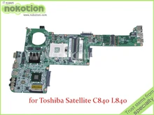 laptop motherboard for toshiba satellite L840 DABY3CMB8E0 REV E A000175380 HM76 ATI HD7670M DDR3