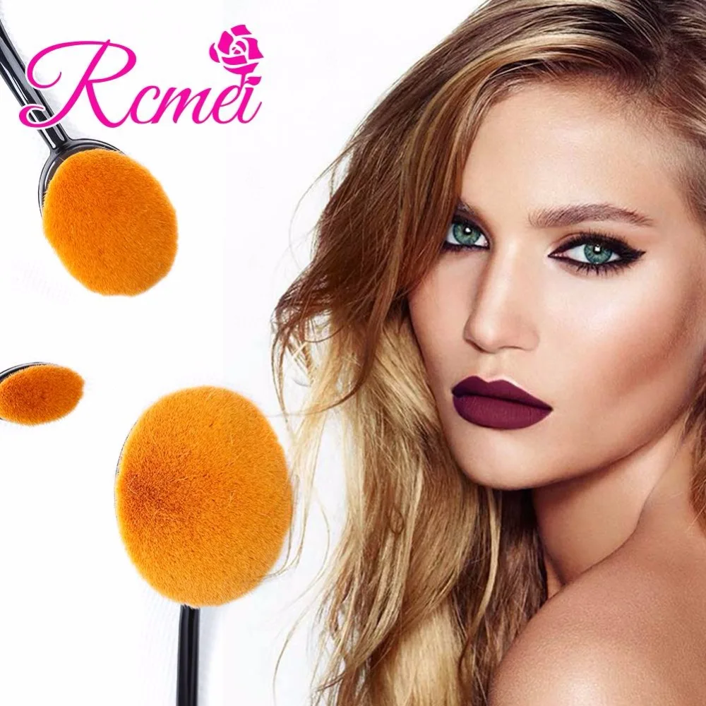 

RCMEI 5pcs Makeup Brushes Set Powder Foundation Eyeshadow Cosmetic Brushes Maquiagem with sponge Eggs brush