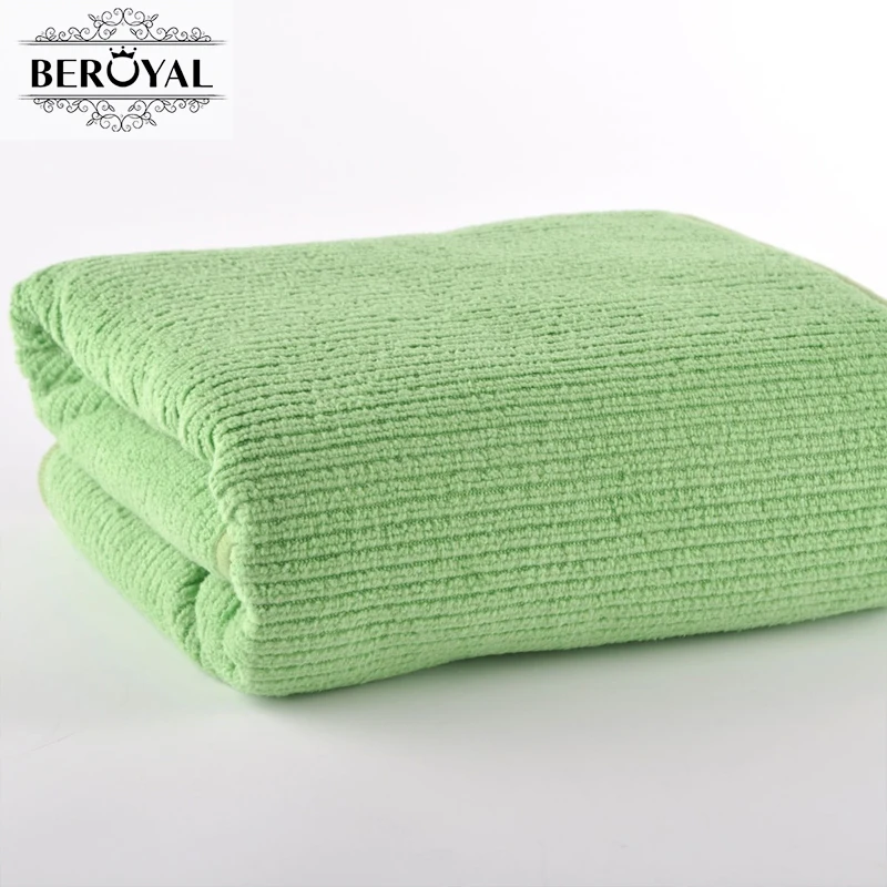 dark green beach towel