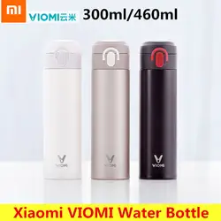 Xiaomi VIOMI портативная 460 мл/360 мл вакуумная Термокружка Из Нержавеющей Стали Герметичная Бутылка Для Воды 24 часа термос