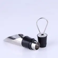 Оптовый нержавеющей стали пробка бутылки вина и набор вина красная пробка для бутылки вина LX1861