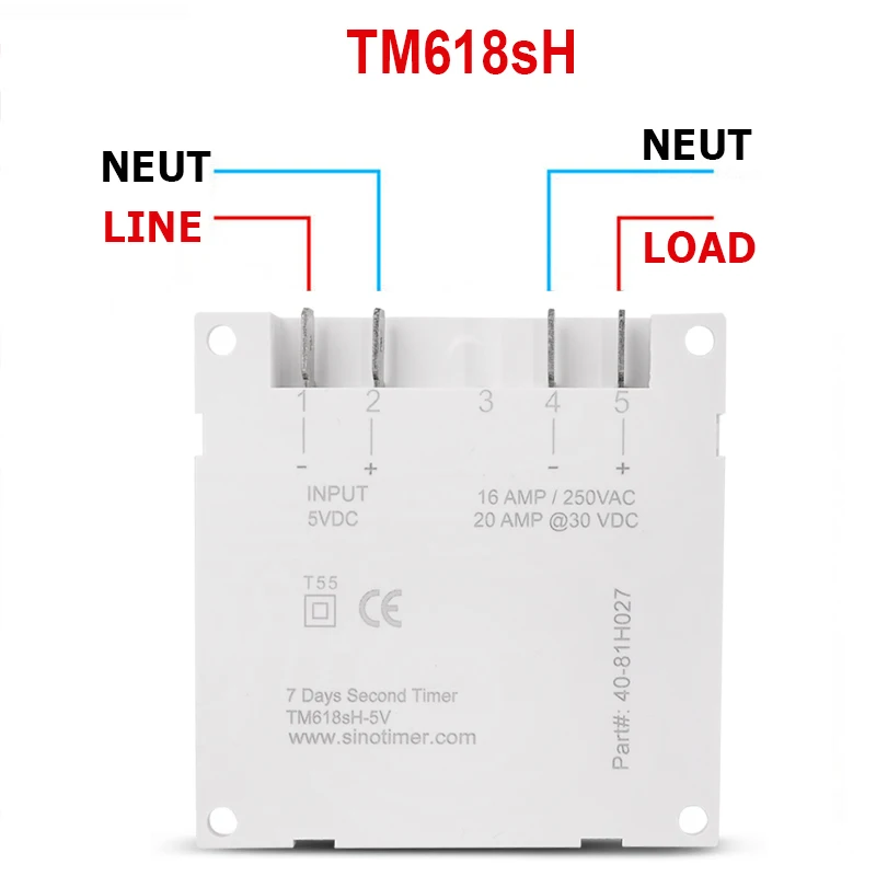 TM618sh-5v-wiring