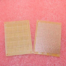 Free shipping 10Pcs new Prototype Paper Copper PCB Universal Experiment Matrix Circuit Board 5x7cm Brand