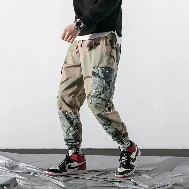 

Elastic Waist Tactical Pants Plus Size 4XL 5XL Military Style Cargo Pants Men Multi Pocket Casual Summer Camo Trousers XXXXXL