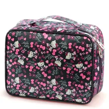 Рисунок «Hello kitty» Водонепроницаемый для путешествий, сумка для хранения косметики, косметичка, сумка XW-1072