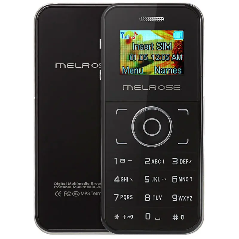 MELROSE M1 1 0 inch OLED Screen Single Core DetachableCard Phone MP3 Playback Bluetooth FM Sound