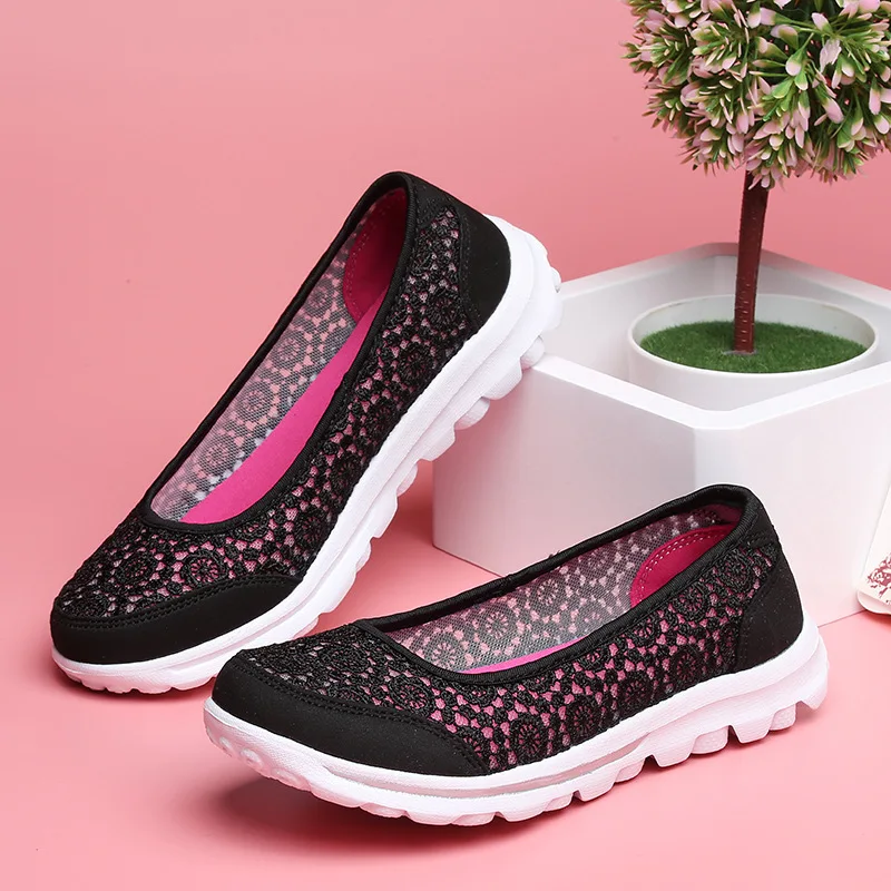 

New Summer Women's Korean Comfortable Flats Shoes Female Casual Flat