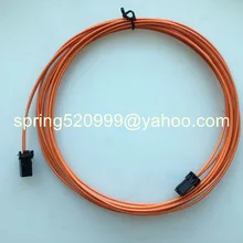 Бесплатный почтовый оптоволоконный кабель 400 см для BMW AUDI AMP Bluetooth Автомобильный gps автомобильный волоконный кабель для nbt cic 2g 3g 3g