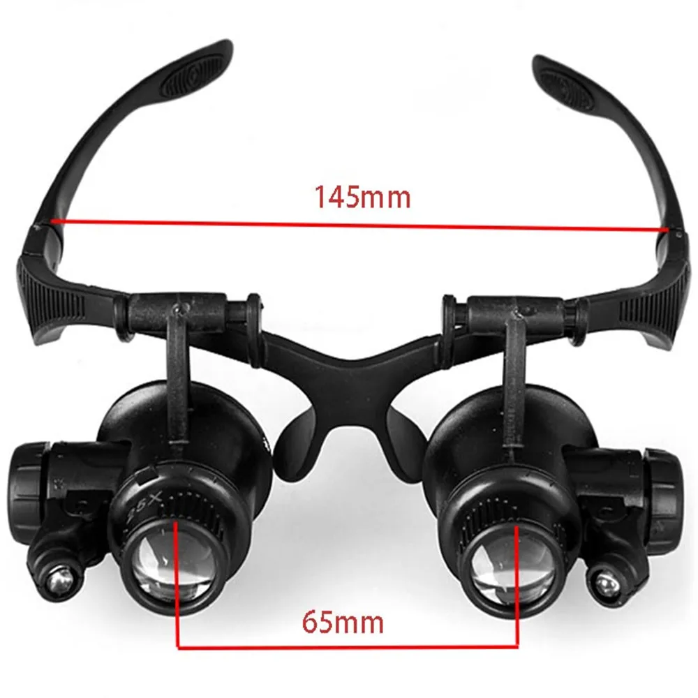 Magnifying Glasses Magnifier Eye Loupe 10X 15X 20X 25X Jewelry Watch