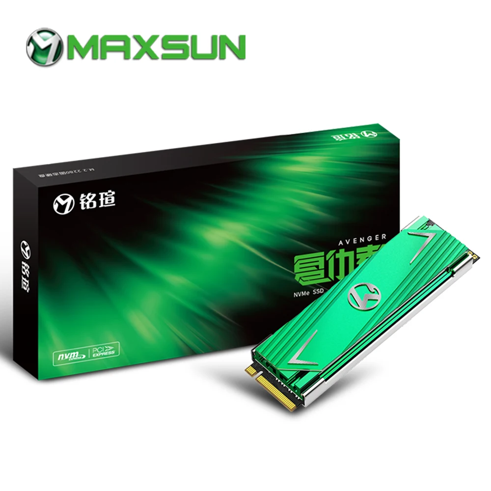 

MAXSUN m2 ssd 480gb 512gb 960gb ssd m2 3D NAND Flash SMI 2263XT PCIe3.0 x4 nvme ssd M.2 2280 three warranty time for laptop PC