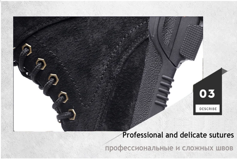 Winter Shoes Mens Combat Boots' Army Casual Motorcycle Ankle Boots Men's Lace-up Military Boots Tactical Desert Boot For Men New (16)