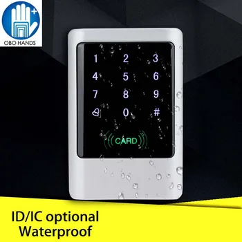 

Waterproof Metal RFID 125KHz or 13.56MHz Standalone Access Control System Digital Keypad with Touch Screen Panel + 10pcs Keyfobs