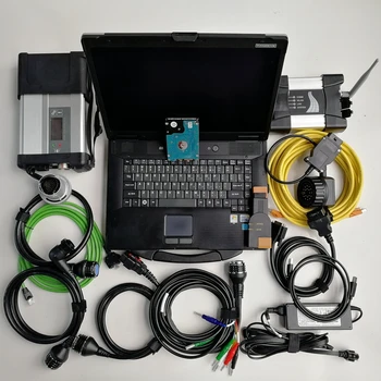 

MB Star C5 and WIfi Icom Next for BMW with V06/2020 Software 2in1 Used Laptop CF-52 4G and 1TB New HDD for Auto Diagnostic Tool