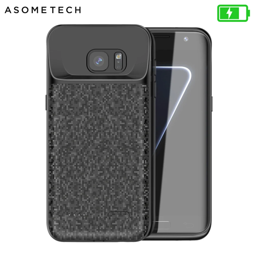 Чехол-аккумулятор для Samsung Galaxy S7 мягкий тонкий внешний аккумулятор S7Edge |