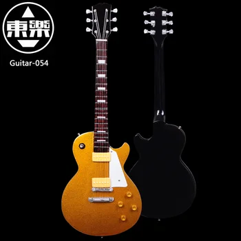 

Wooden Handcrafted Miniature Guitar Model guitar-054 Guitar Display with Case and Stand (Not Actual Guitar! for Display Only!)