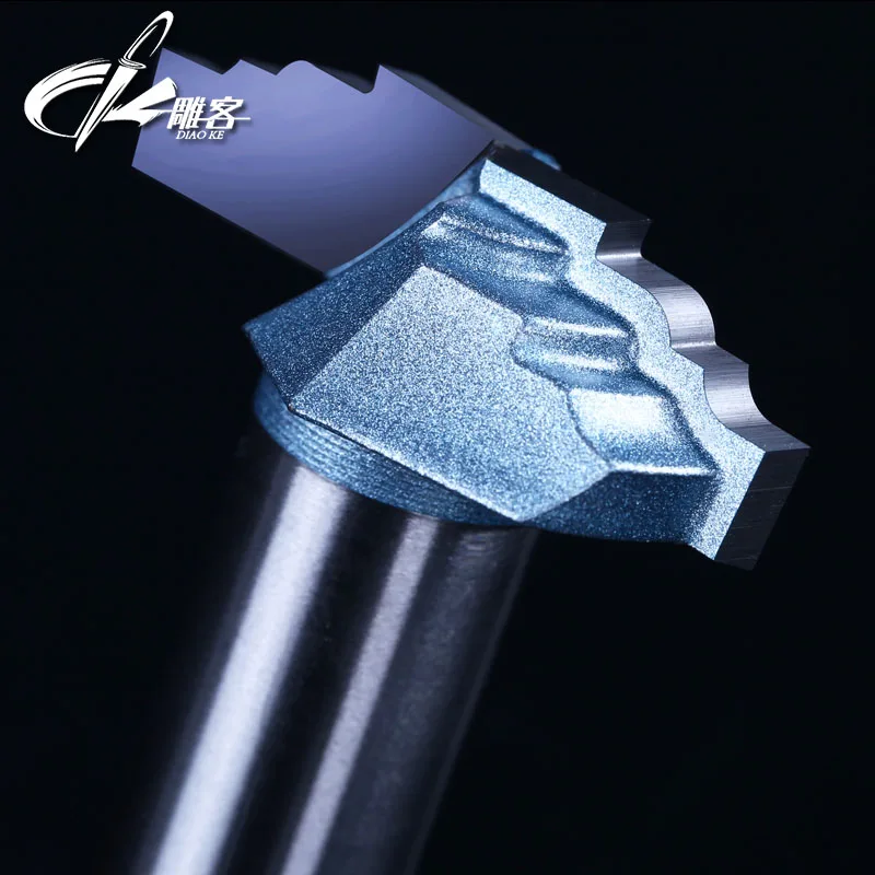 1PCS 12.7mm shank wardrobe door plate knife edge trimming