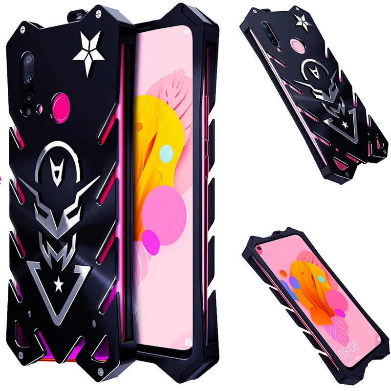 

For Huawei Nova 5i Nova 5 Pro Zimon Aviation Aluminum Metal Case Strong Protection Case P20 P30 Pro Lite 2019 Metal Case