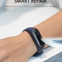 1/2/3/4/5 шт. HD Экран протектор для Xiaomi Mi группа 4 Смарт-часы закаленное гидравлический пленка против царапин Smart аксессуары